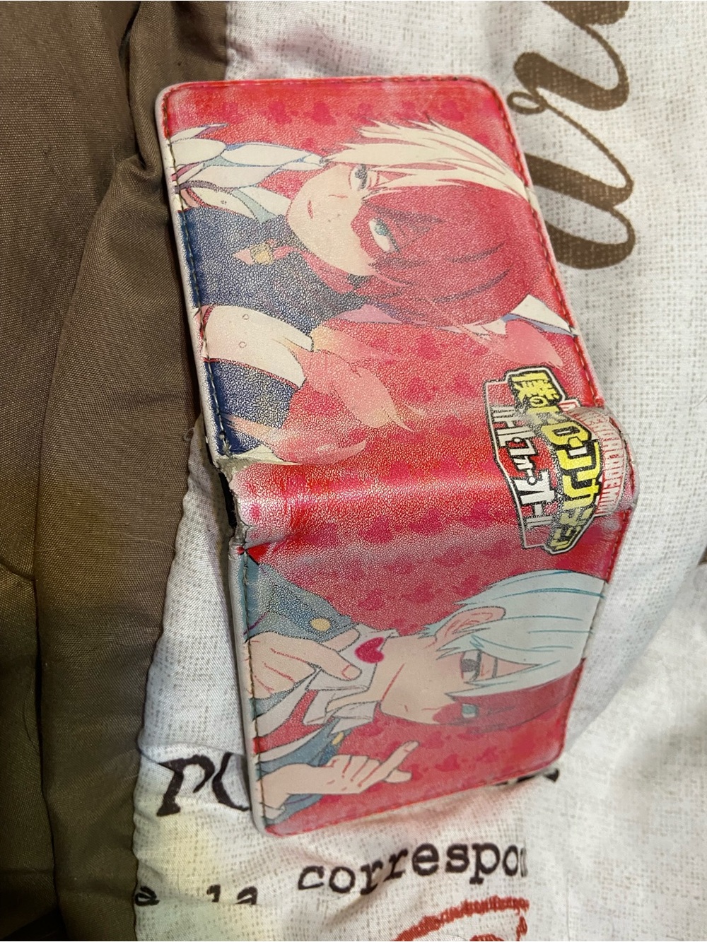 Todoroki Red Anime Bi-Fold Wallet - Unbranded